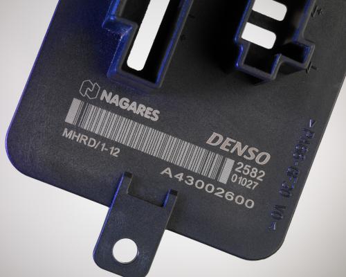 marcado láser en metal para automoción